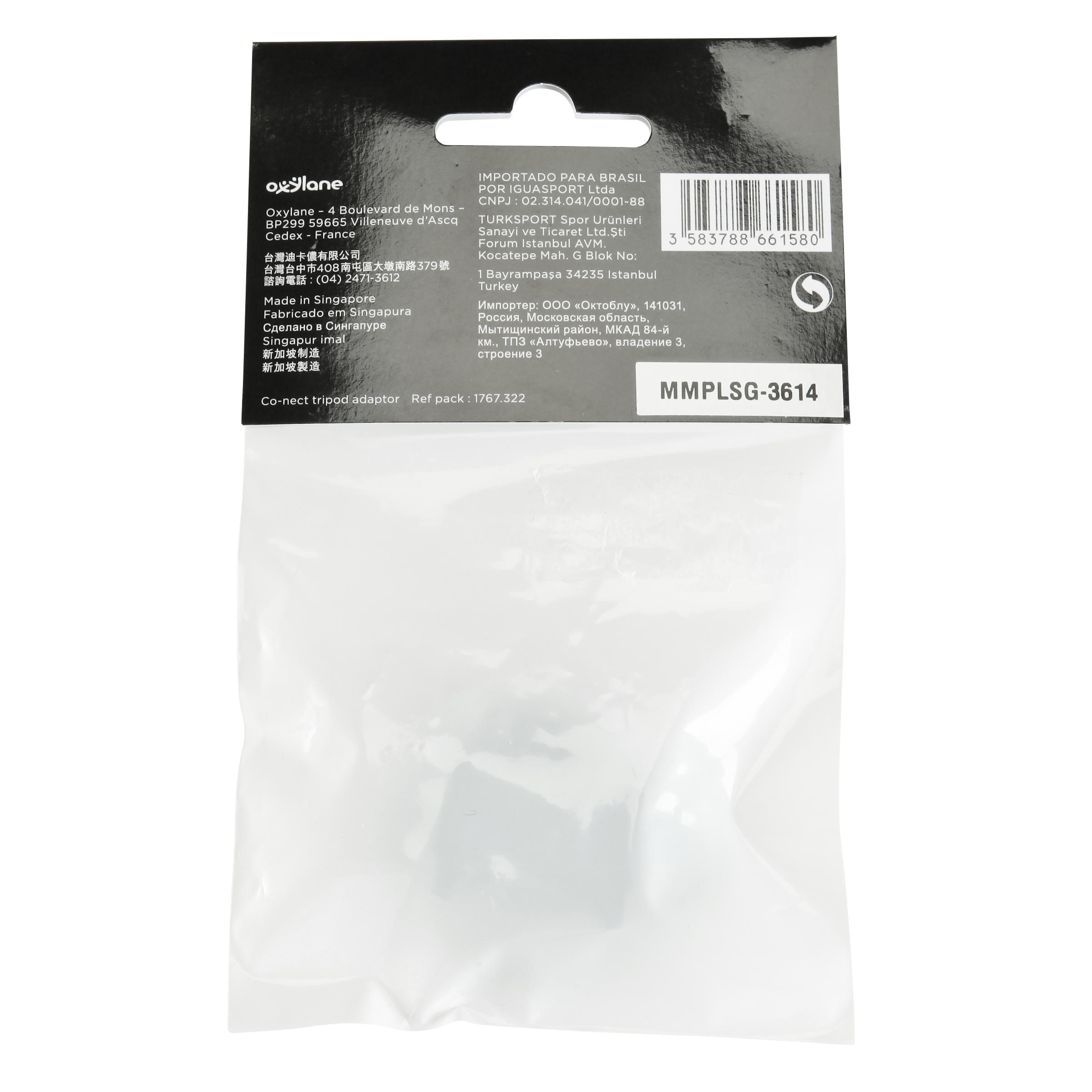 Adaptador trípode CO-NECT compatible GOPRO y GEONAUTE  8/8