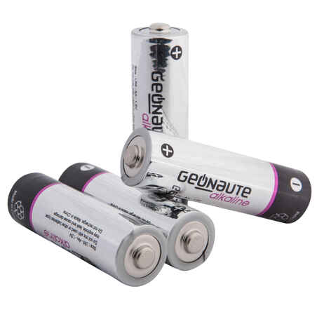 Pack of Four AA Alkaline Batteries