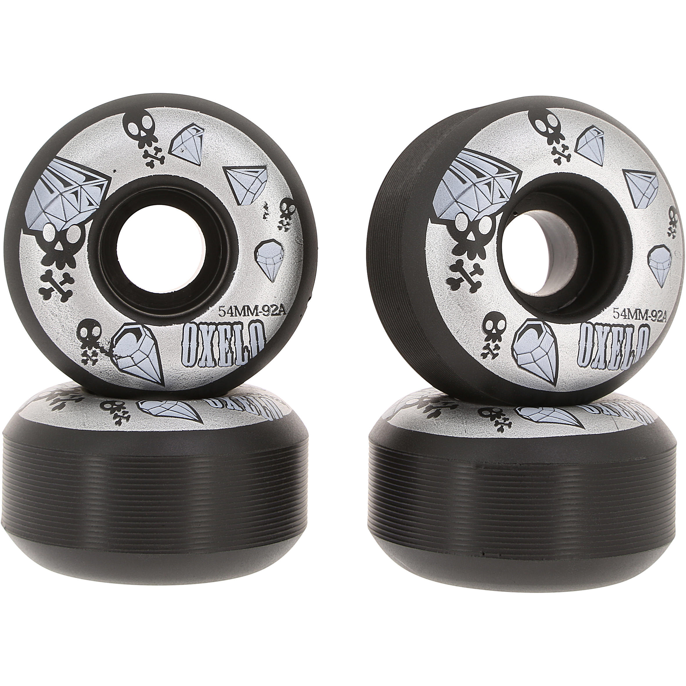 4 x 54mm 92a Skateboard Wheels 6/6