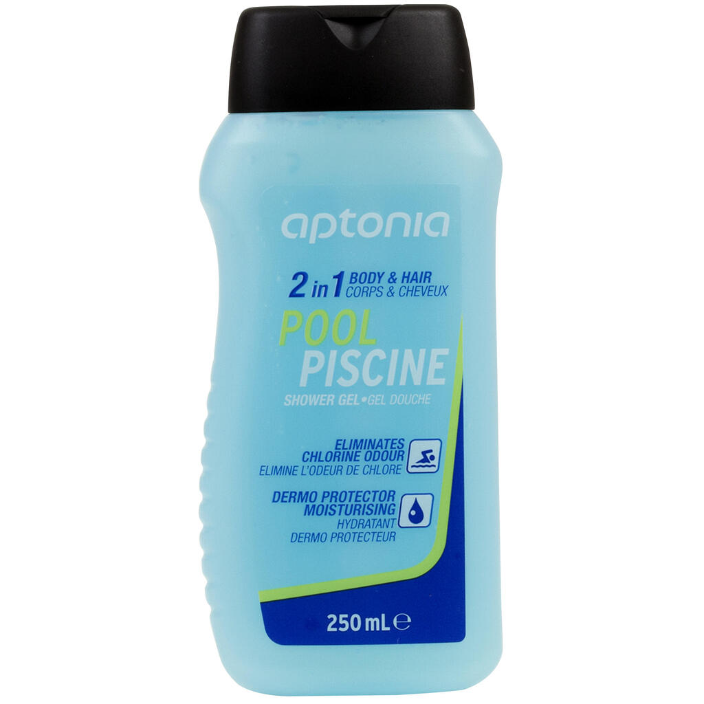 Αφρόλουτρο 2-σε-1 για κολυμβητές, αφρόλουτρο και σαμπουάν 250 ml