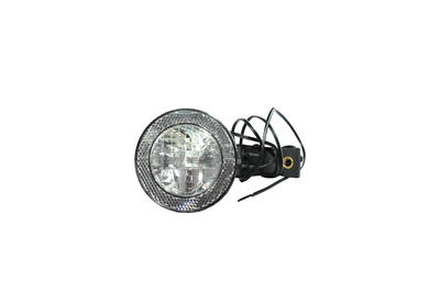 Voorlicht fiets lamp op dyanomsysteem