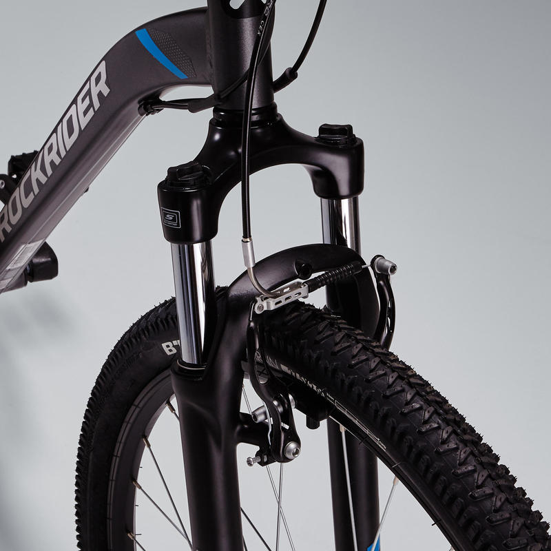 27.5" Mountain Bike ST 100 Grey Decathlon