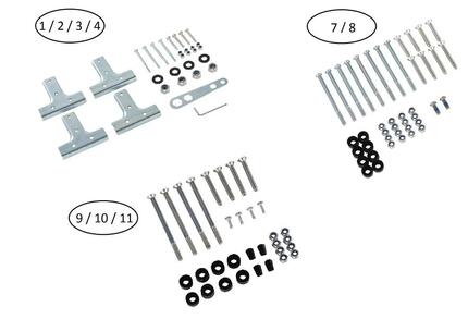 Kit visserie pour PPT 900-930 Outdoor (anciennement FT860 O)