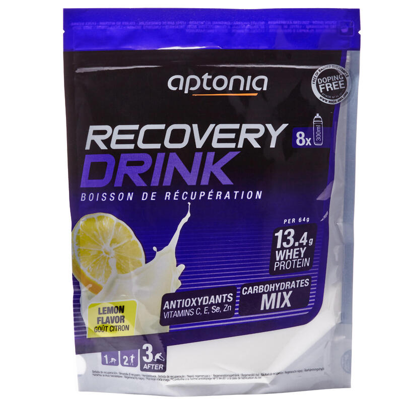 Bebida de recuperación en polvo RECOVERY DRINK Limón 512 g