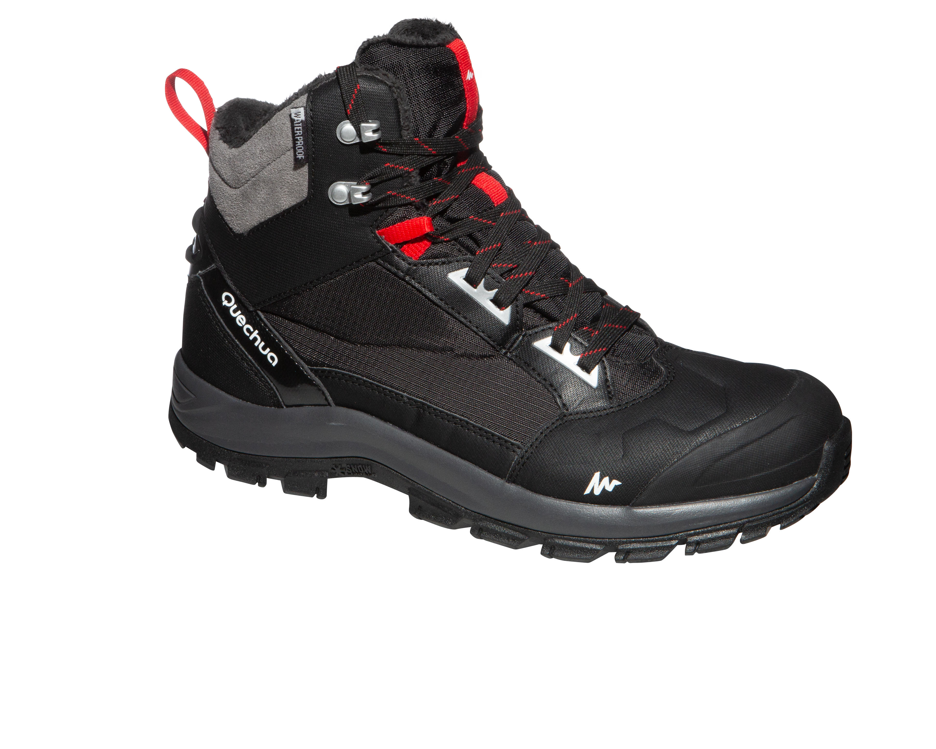 Botas de senderismo nieve hombre SH520 x-warm mid negro. - Decathlon