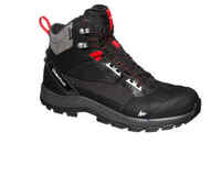 מגפי הליכה חמים במיוחד לגברים לטיולים בתנאי שלג דגם SH520 - צבע שחור.