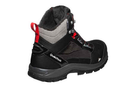 Men’s Warm and Waterproof Hiking Boots - SH500 mountain MID