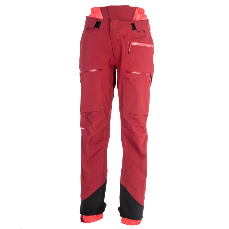 Pantalon de ski freeride femme SFR 900 bordeaux