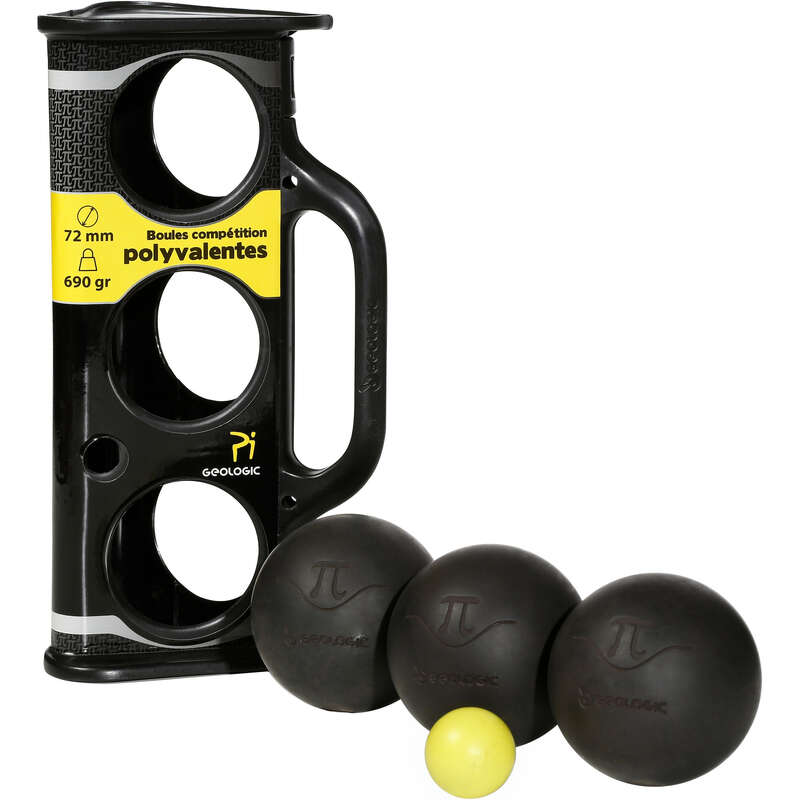 GEOLOGIC PETANQUES 3 BOULES PI VERSATILE Decathlon