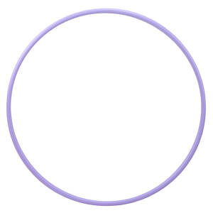 Rhythmic Gymnastics Hula Hoop 65 Cm - Blue Violet