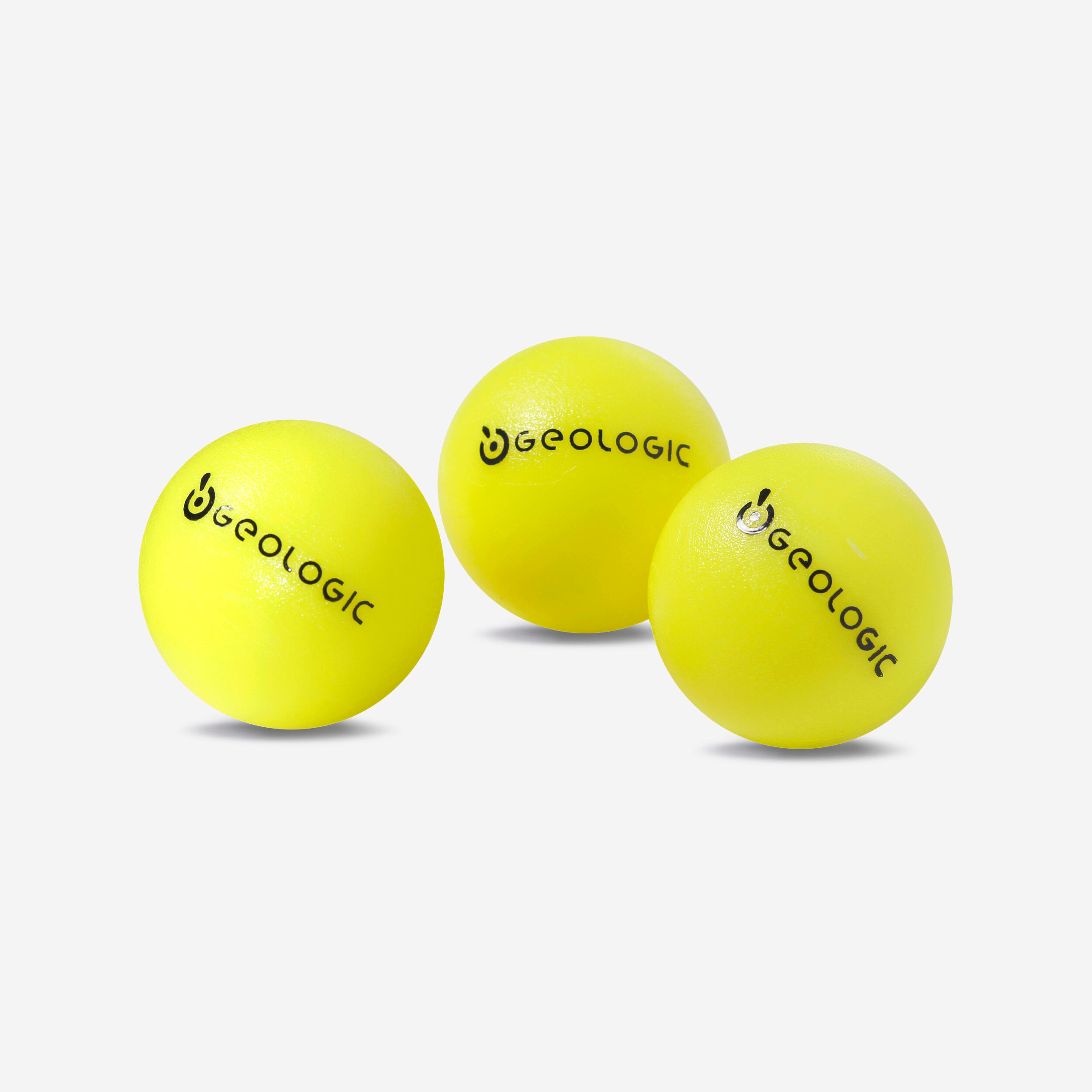 3 Bile ,,purcelus” Petanque Din Plastic Pentru Agrement