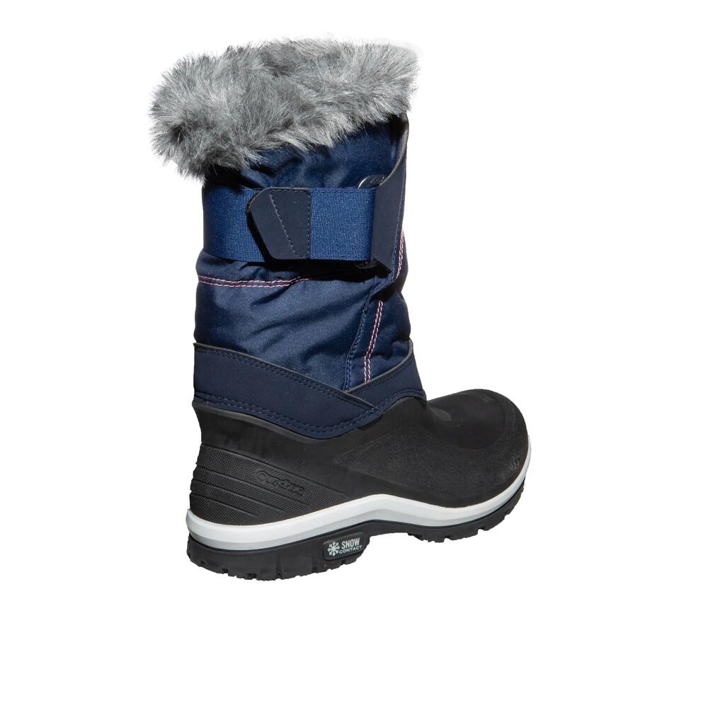 Women's Warm Waterproof High Snow Boots SH500 X-Warm