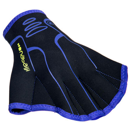 Neoprene Aquafitness Gloves - Black