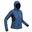 Women's Mountain Trekking Softshell TREK 500 WINDWARM - blue