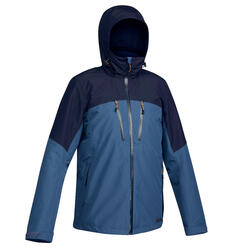 Men's 3-in-1 Waterproof Travel Trekking Jacket Travel 500 -10°C - Black | Trekking  jacket, Hiking jacket, Jackets