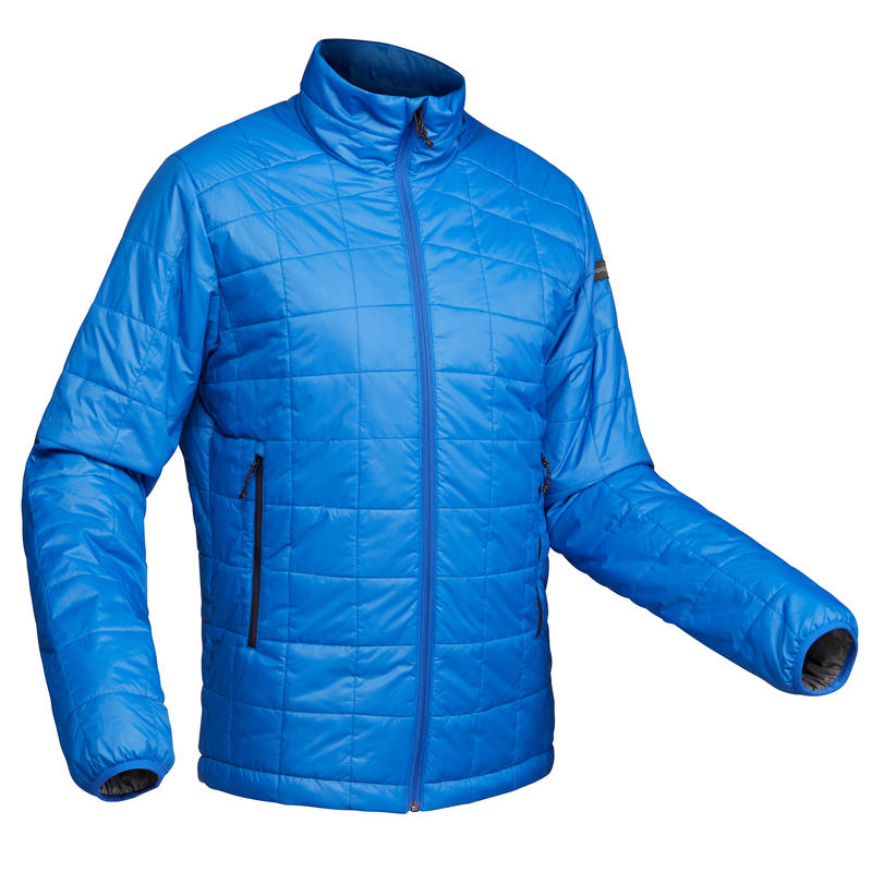 Veste rembourrée randonnée montagne RANDO 100 homme bleu Veste rembourrée randonnée montagne RANDO 100 homme bleu