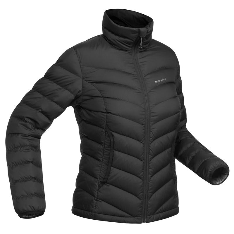 Chamarra acolchada trekking en montaña TREK 900 mujer negro Chamarra acolchada trekking en montaña TREK 900 mujer negro