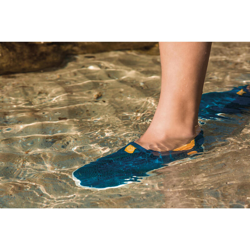 Dětské boty do vody Aquashoes 120 modro-žluté