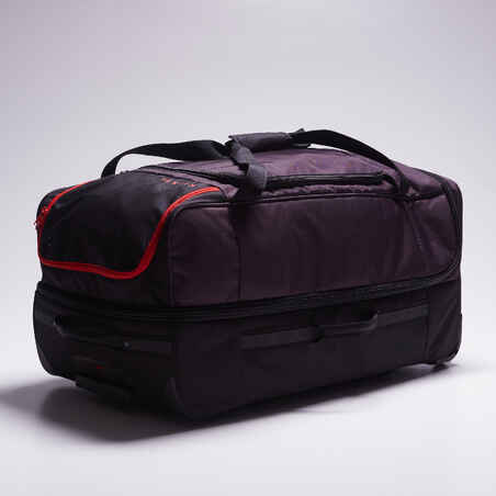 Classic 105L Rolling Bag - Grey/Red