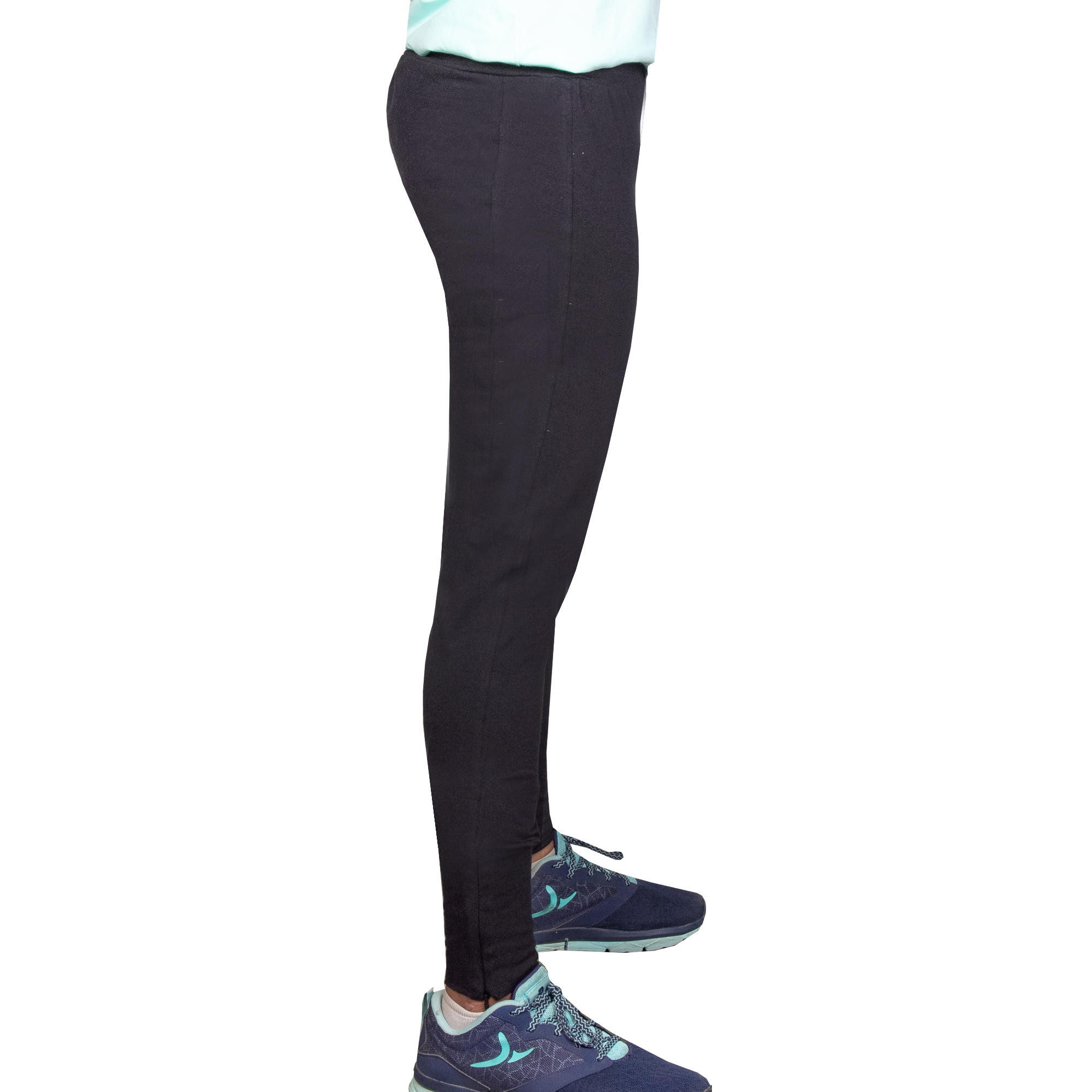 

Women's Gym Legging Jumper Fit 500 - Black -  By NYAMBA | Decathlon