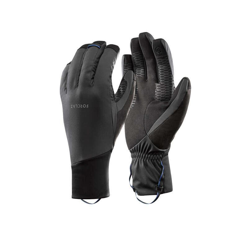 GLOVES, UNDERGLOVES, MITTENS HIKING/TREK Trekking - Trek 900 Windproof CBG Gloves FORCLAZ - Trekking