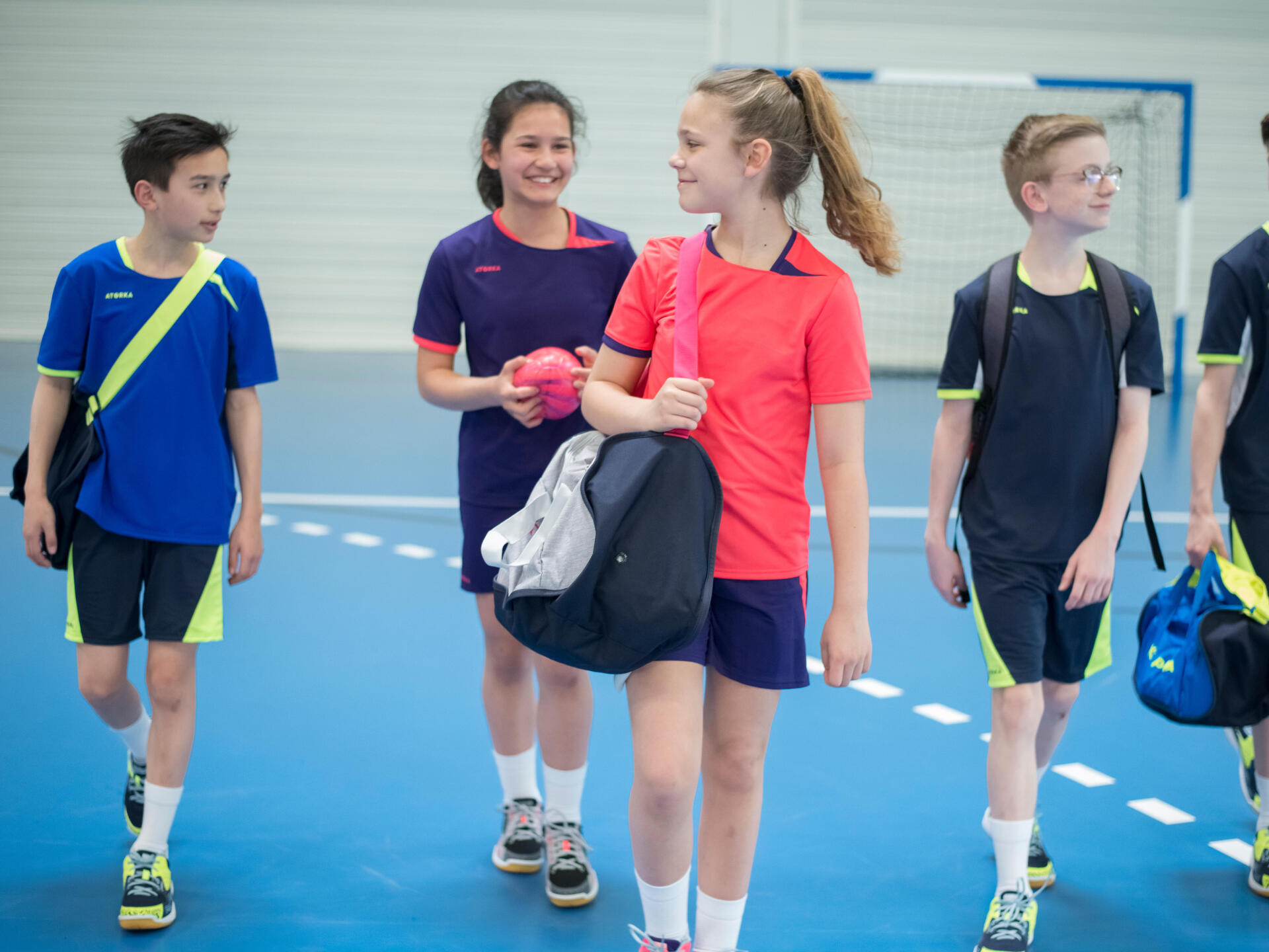 A quel ge mettre son enfant au Handball