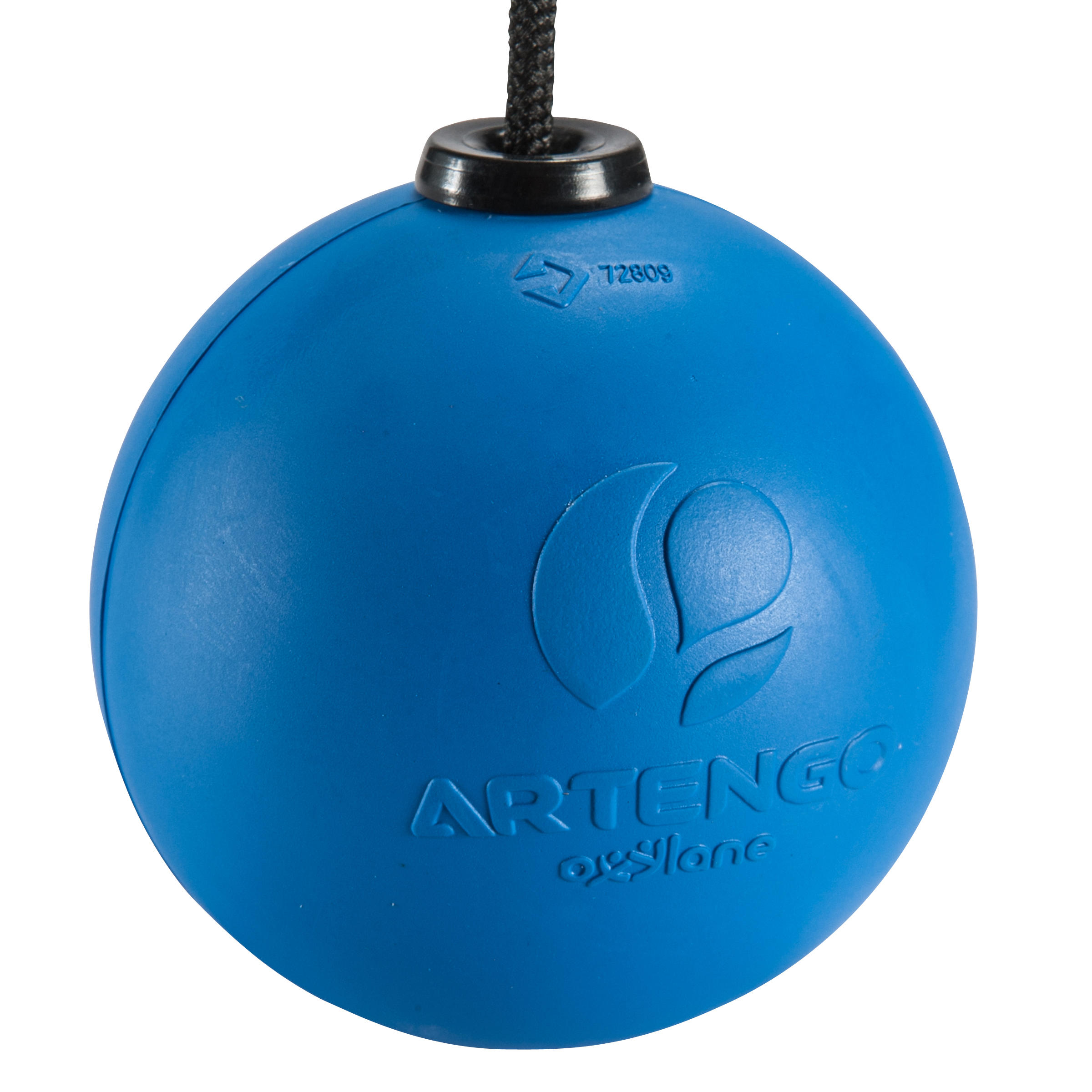 blue rubber ball