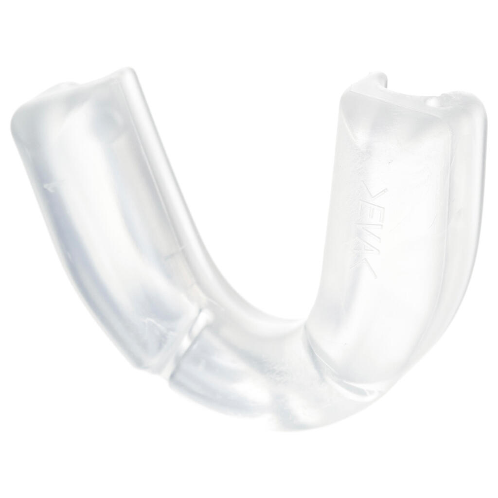 Kids' Size S Transparent Rugby Mouthguard R100