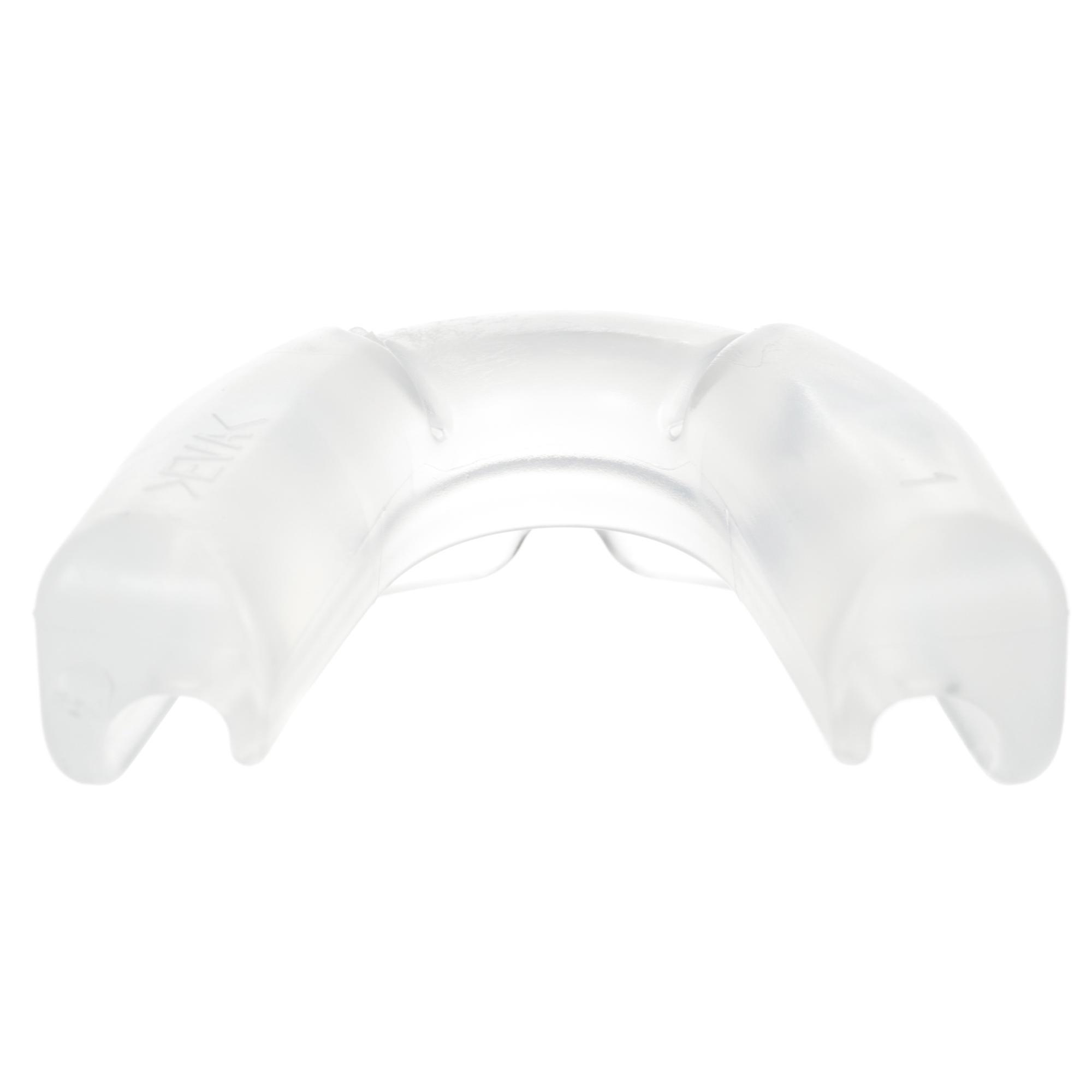 Children's rugby mouthguard size S- R100 transparent