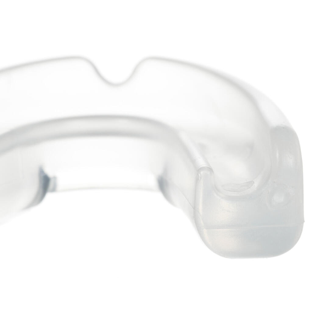 Kids' Size S Transparent Rugby Mouthguard R100