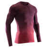 Keepdry 500 Adult Base Layer - Burgundy Ombre