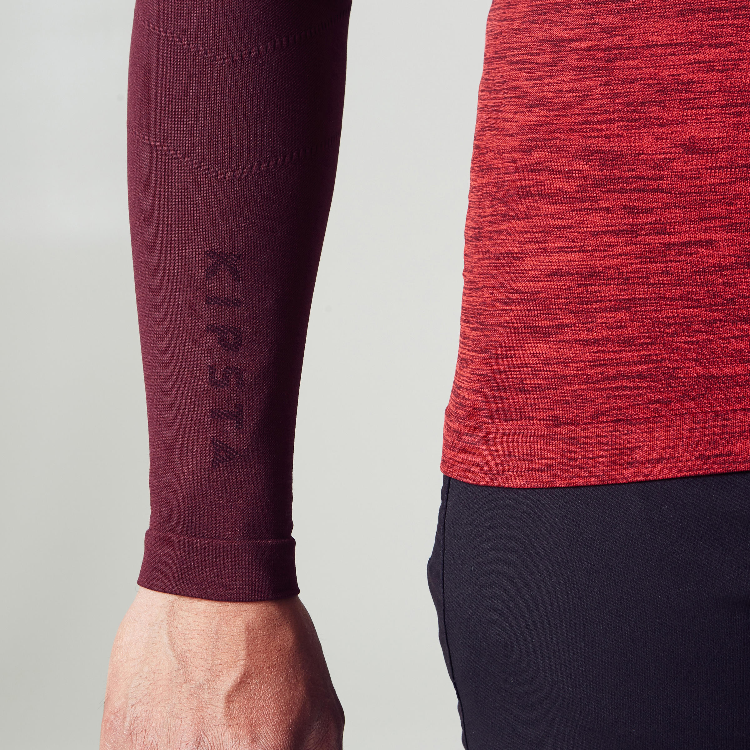 Keepdry 500 Adult Base Layer - Burgundy Ombre 9/11