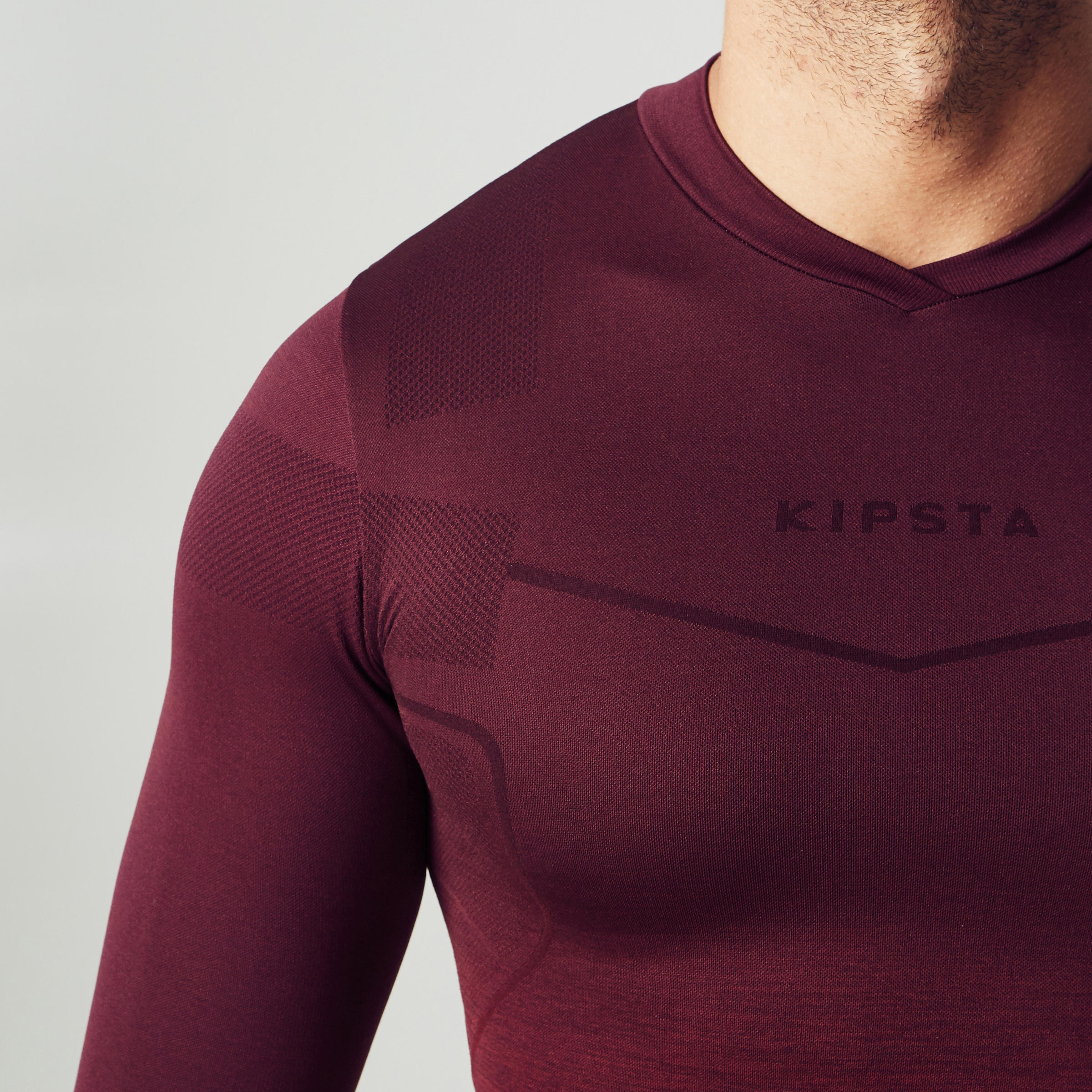 Keepdry 500 Adult Base Layer - Burgundy Ombre 6/11
