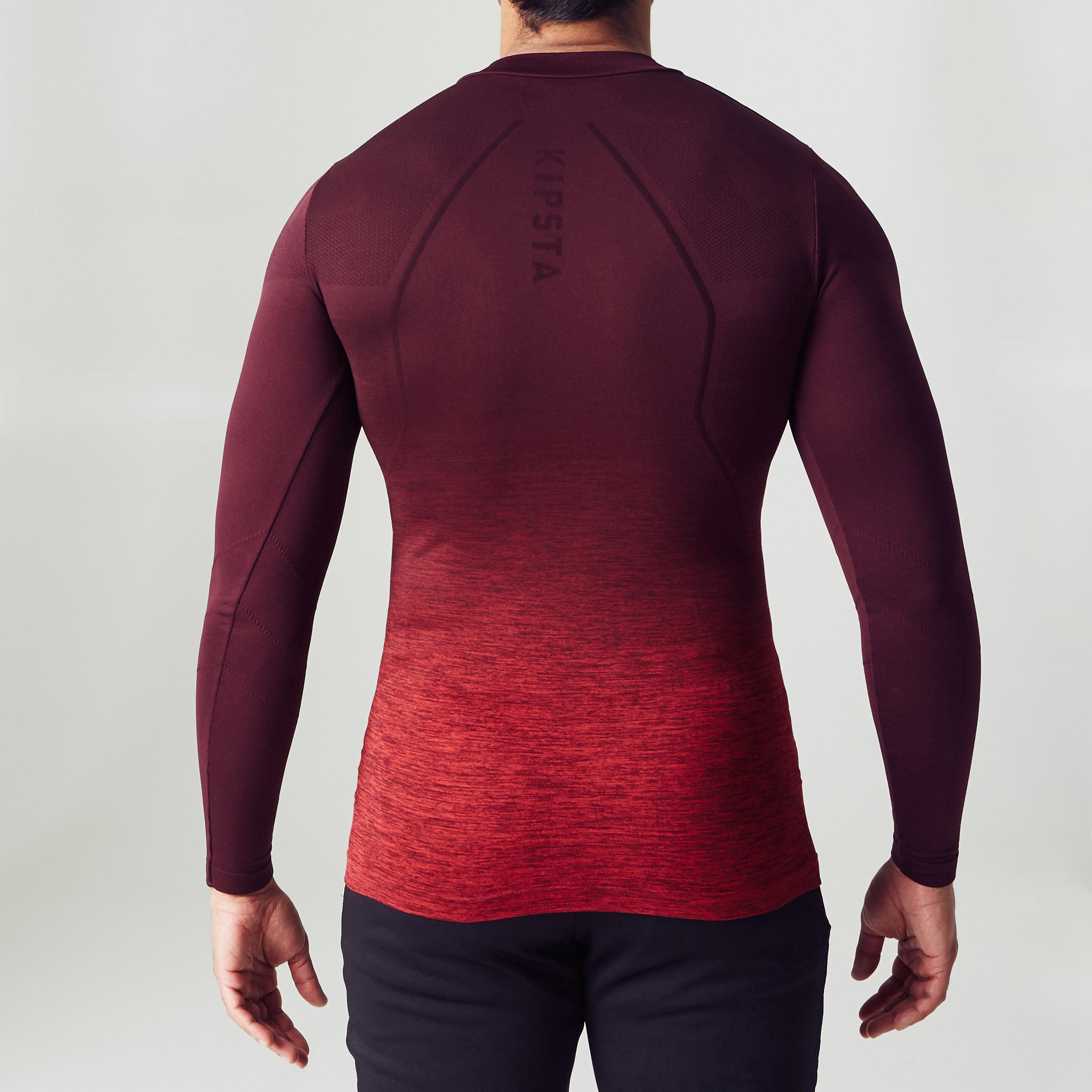 Keepdry 500 Adult Base Layer - Burgundy Ombre 4/11