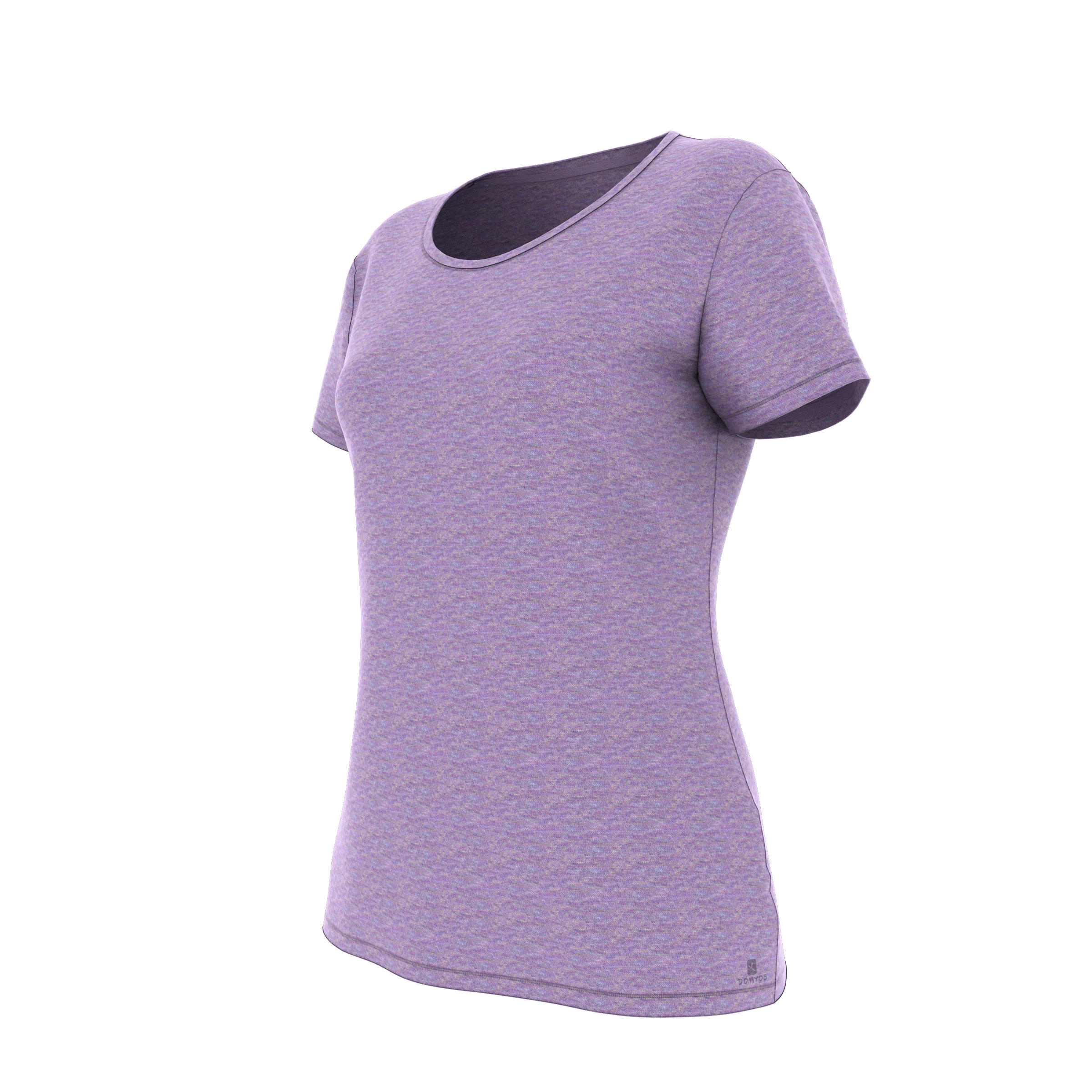 tee shirt violet decathlon
