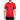 Áo ngắn tay hai mặt R500 cho người lớn - Đen/đỏ