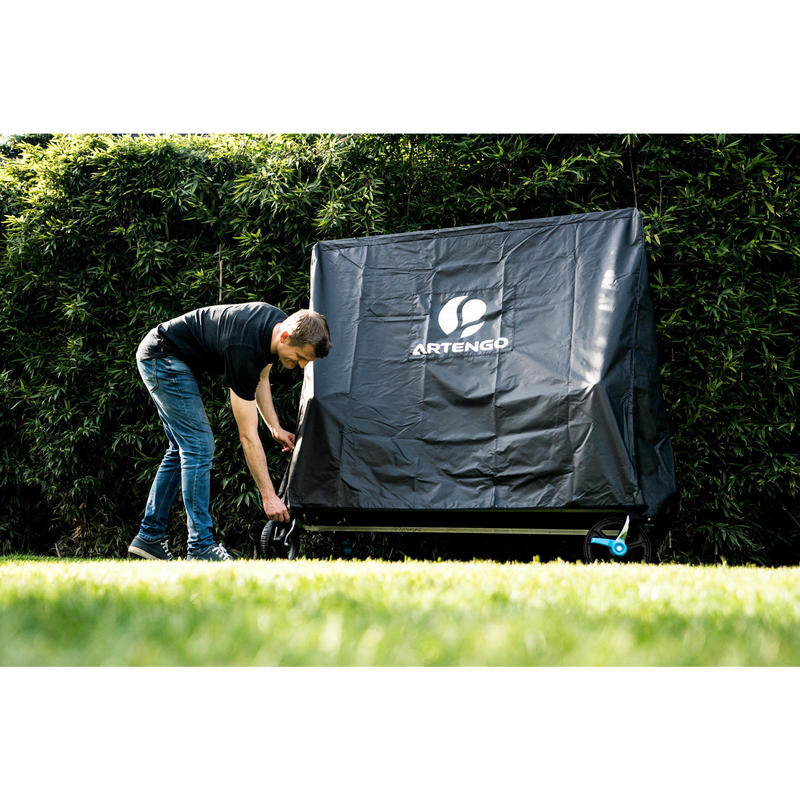 Housse De Table De Tennis De Table Ppc 500 Table Fermee Artengo