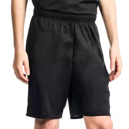 SH100 Boys'/Girls' Beginner Basketball Shorts - Black