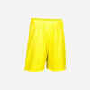 Kinder Basketballshorts SH100 gelb