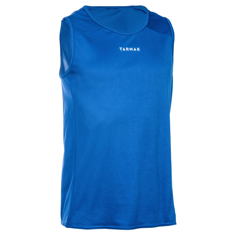 Camiseta de baloncesto Tarmak T100 adulto azul