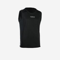 MAILLOT SANS MANCHE DE BASKETBALL POUR GARCON/FILLE DEBUTANT(E) JAUNE T100