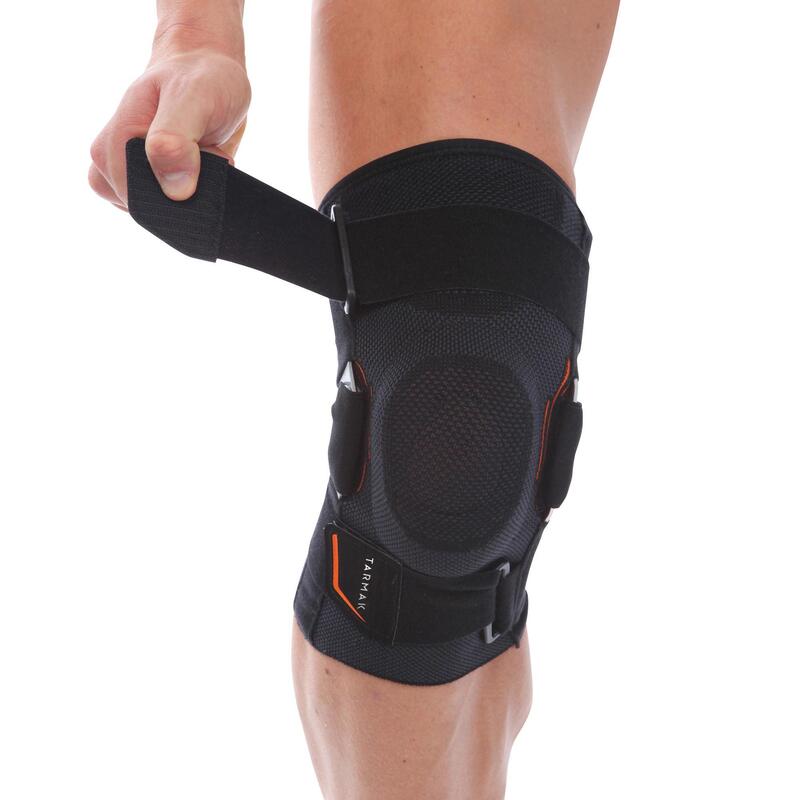 Genouillère de maintien ligamentaire gauche/droite homme/femme STRONG 700 noire