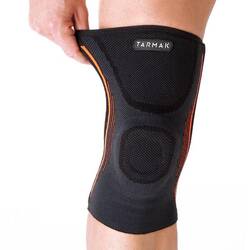 Soft 500 Men's/Women's Left/Right Knee Kneecap Support - Black