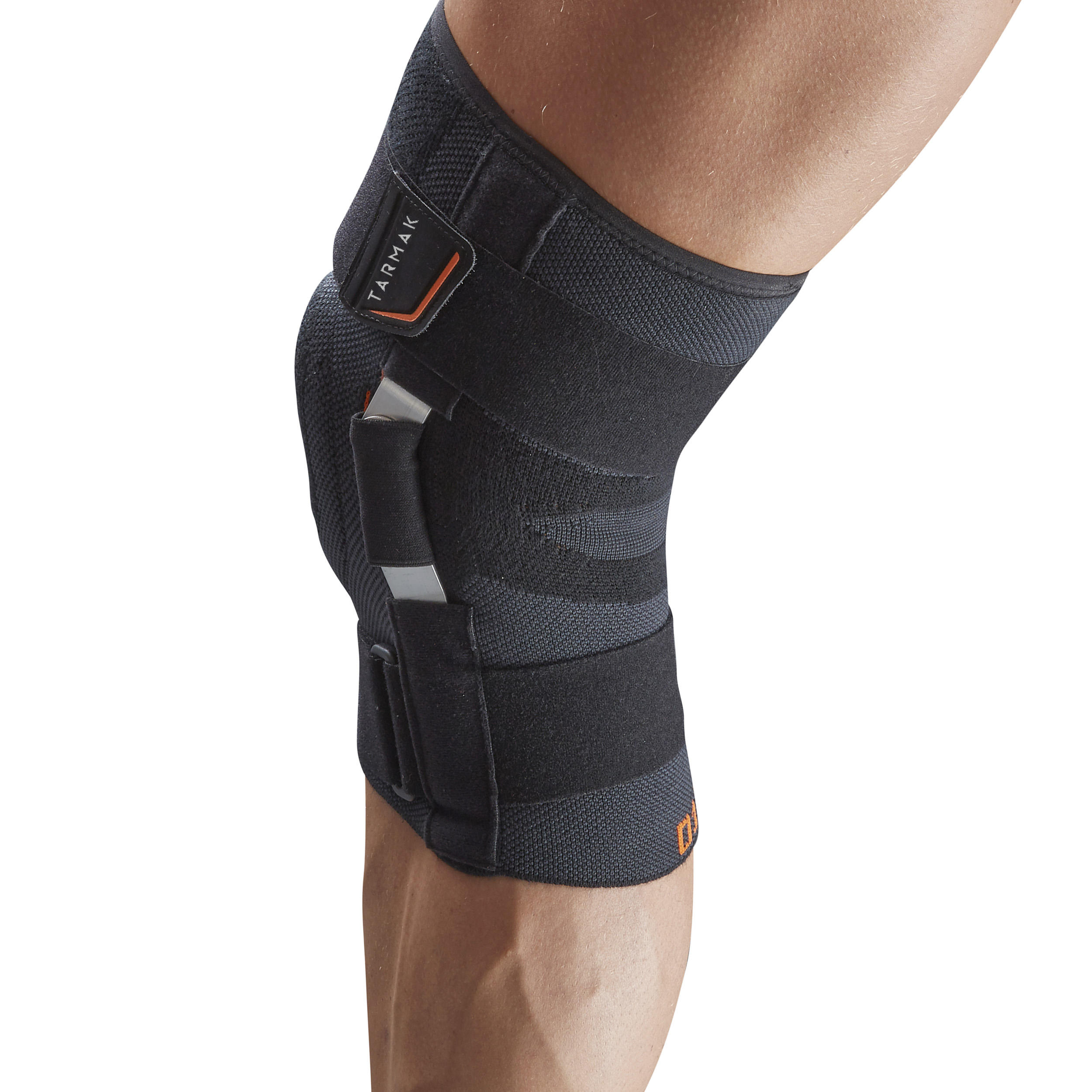 Strong 700 Right/Left Men's/Women's Knee Ligament Support - Black 3/6