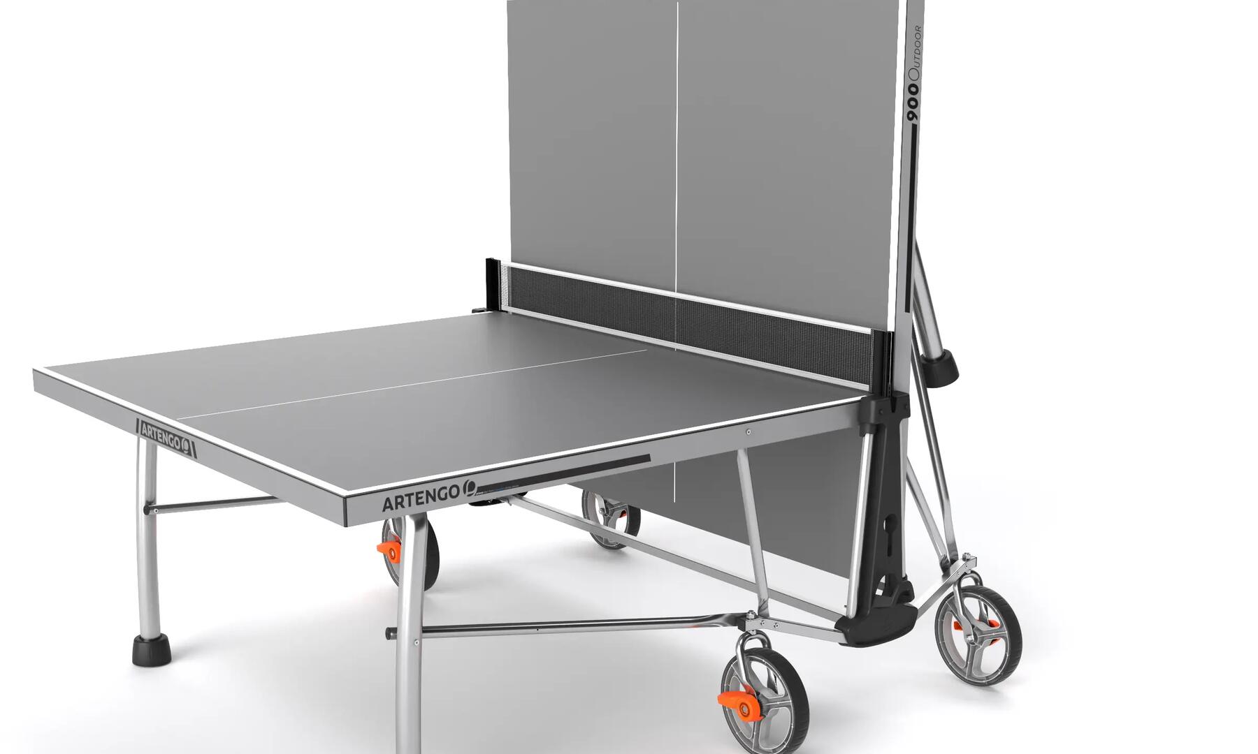 MESA DE PING PONG PPT 900.2 EXTERIOR CINZENTO PONGORI - Decathlon