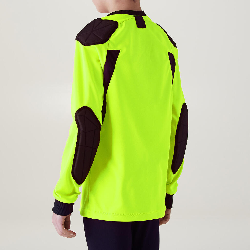 Maillot de gardien de but F100 enfant jaune