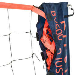 Adjustable Beach Volleyball Set (Net and Posts) BV500 - Yellow