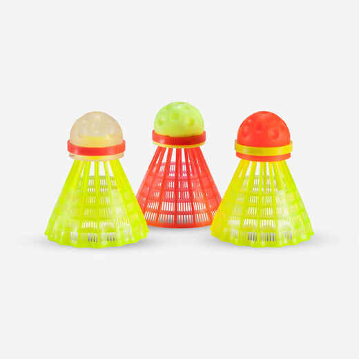 
      Speeders Speedminton Shuttlecock 3-pack - Red/Yellow
  