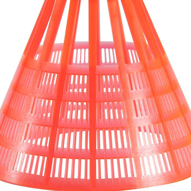 Volani da speedminton SPEEDERS x3 rosso-gialli 