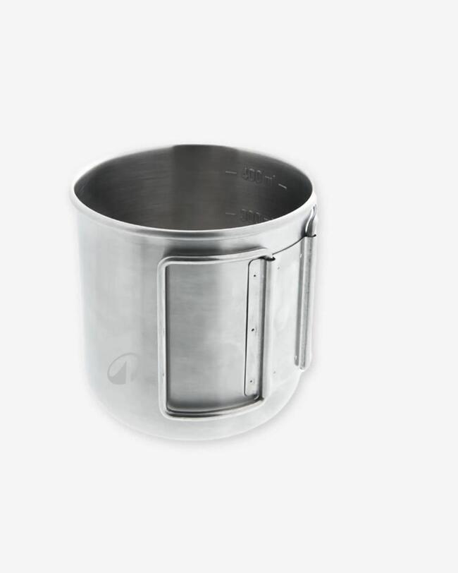 TAZA DE ACERO INOXIDABLE PARA EXTERIORES, 0,4 L